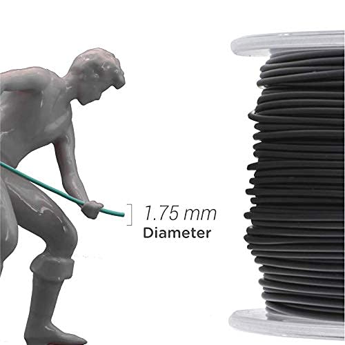 Polymaker PolyLite ABS Filament 1.75mm Black, 1kg F638424