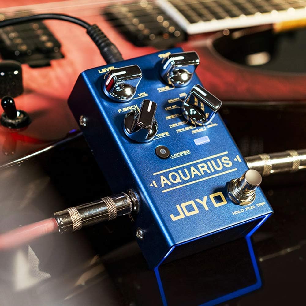 JOYO Effect Pedals Digital Delay Reverb with Looper for Electric Guitar A59576