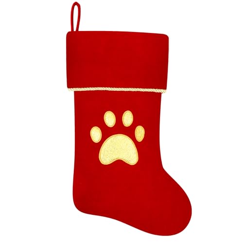 20 Inches Initial Monogram Blue Velvet Christmas Stocking with Gold Trim U394