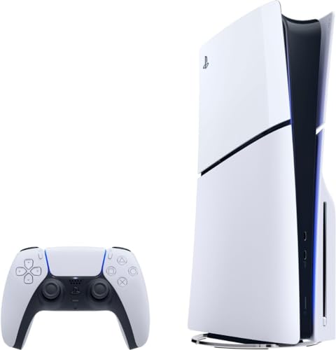 PlayStation 5 Slim 2TB Disc Edition Console with Controller and Charger - White M2453