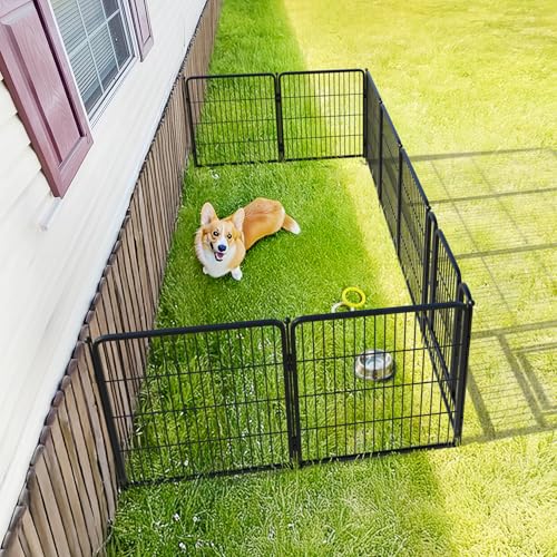 FXW Rollick Dog Playpen 32 Inch 16 Panels for Small and Medium Dogs E405995