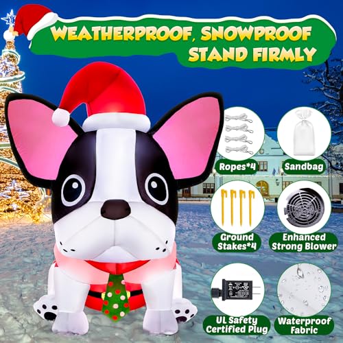 12FT Giant Christmas Inflatables Snowman with Music & 360° Rotation LED Lights Outdoor Decor Z588