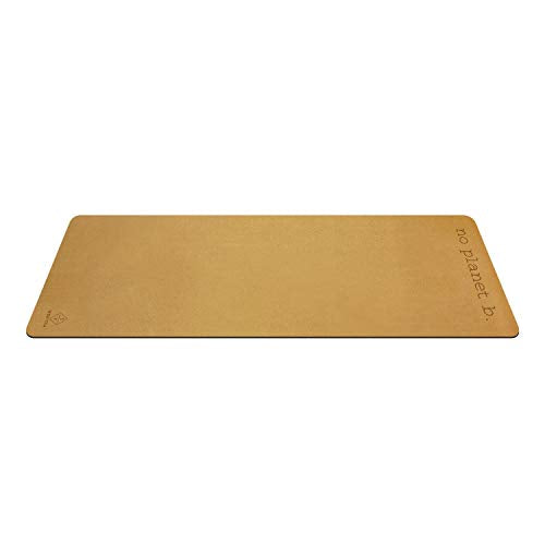 Premium Cork Yoga Mat - Natural Rubber Bottom. Non Slip & Soft, Sweat Resistant. Extra Long and Wide for Comfort. Suitable Also for Hot Yoga. (72" x 24" x 4.5mm) 1 Tree is Planted per Mat Sold