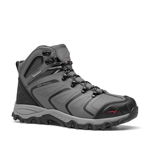 NORTIV 8 Men's Waterproof Ankle High Hiking Boots D984