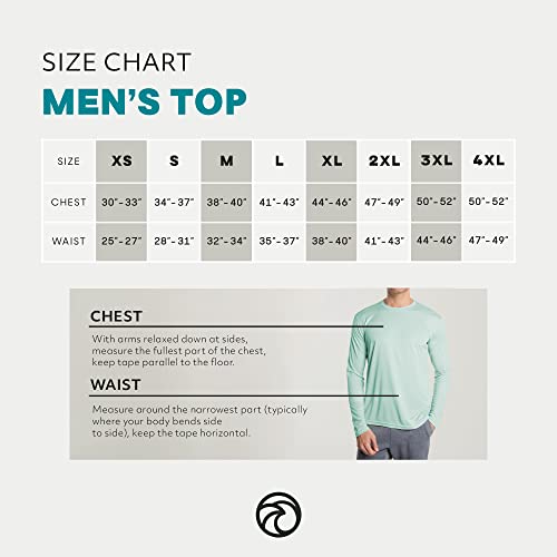 Vapor Apparel Men's Line Art Solar UPF 50+ Long Sleeve T-Shirt I6658