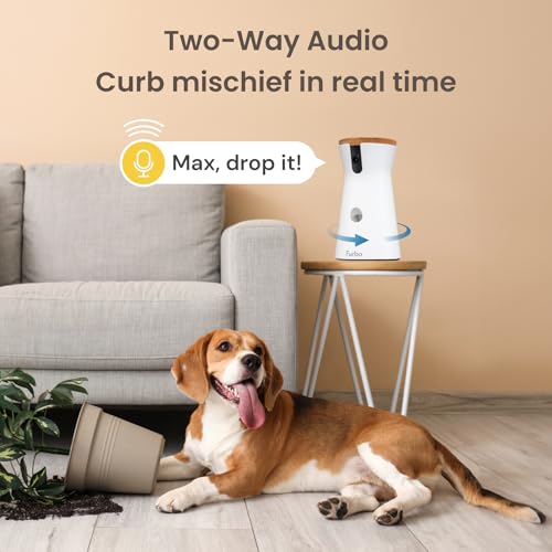 Furbo Mini Pet Camera with 2-Way Audio and Phone App N269659