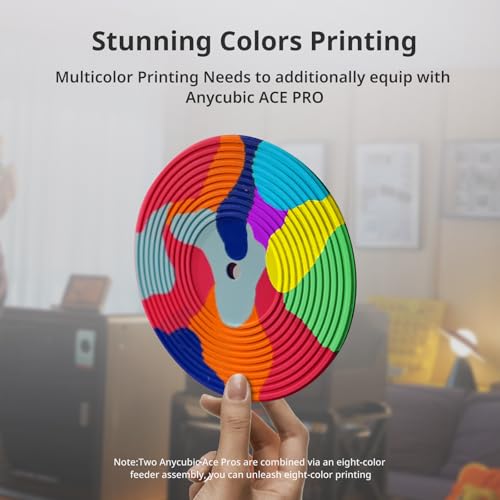 Anycubic Kobra S1 Combo 3D Printer, Multi-Color High Speed Core XY M628