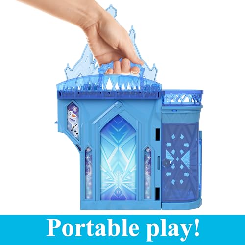 Mattel Disney Princess Storytime Stackers Elsa Ice Palace Dollhouse with Doll & 8 Pieces S8121