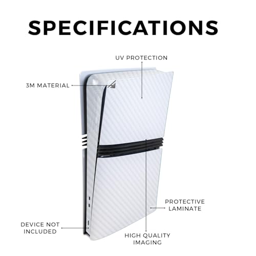 MightySkins Carbon Fiber Gaming Skin for PS5 Digital Edition Disc Drive - Black Camo S1804