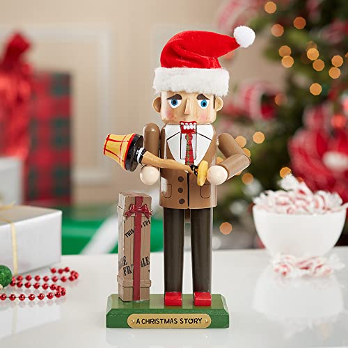 Kurt Adler 11" A Christmas Story Mr. Parker with Leg Lamp Nutcracker B803