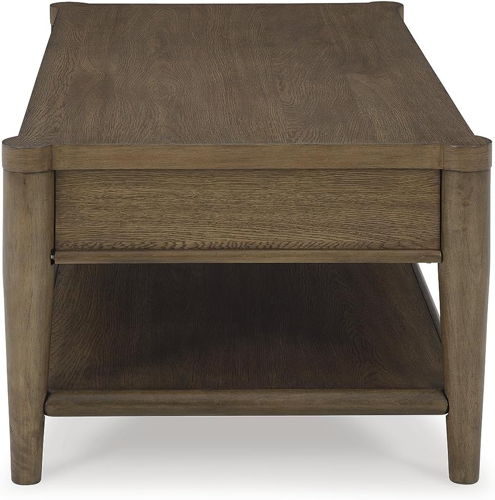 Signature Design by Ashley Roanhowe Coffee Table, Dark Brown J42224