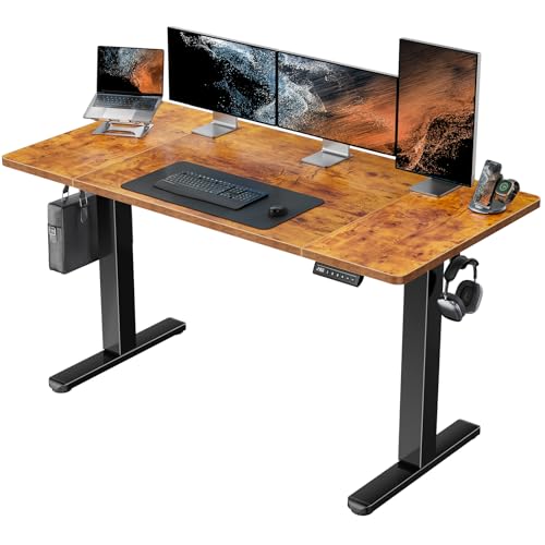 HUANUO Electric Standing Desk 71 x 35 inch Height Adjustable Sit Stand Desk H24537