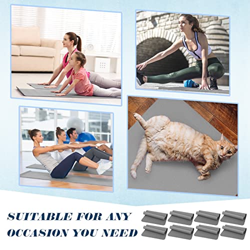 10 Pack Yoga Mats Bulk 68" x 24" x 4mm Non Slip Exercise Mats for Kids and Adults P651246