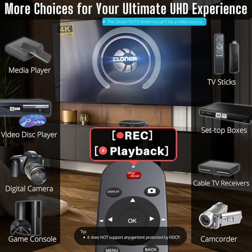 UHD Pro 4K Video Recorder HDMI Capture DVR with H.265 Codec G628