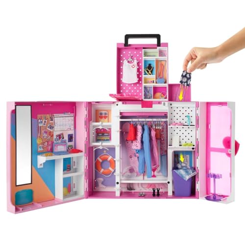 Barbie Dream Closet Playset with 35+ Doll Clothes & Accessories R452156
