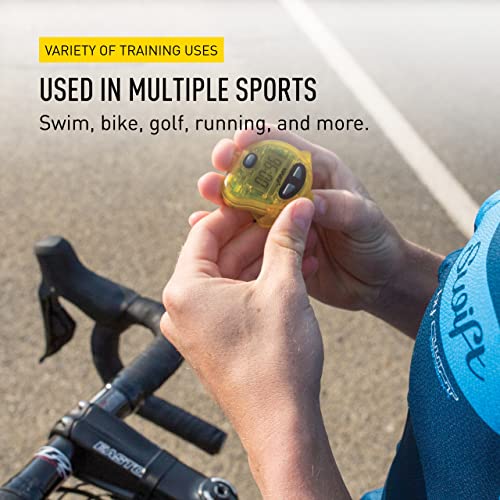 FINIS Tempo Trainer Pro Audible Metronome, Yellow/Black, Small O9561