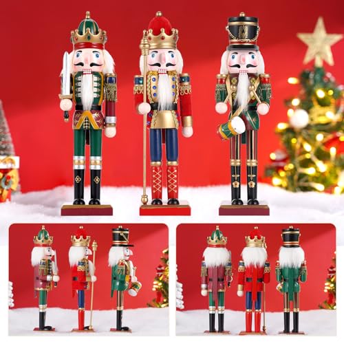 12 inch Wooden Nutcracker Ornament Swordsmen U177