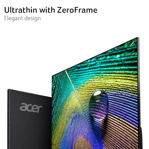 acer SB240Y G0bi 23.8" IPS Full HD Ultra-Slim Monitor with Adaptive-Sync, 120Hz, HDMI & VGA M6683