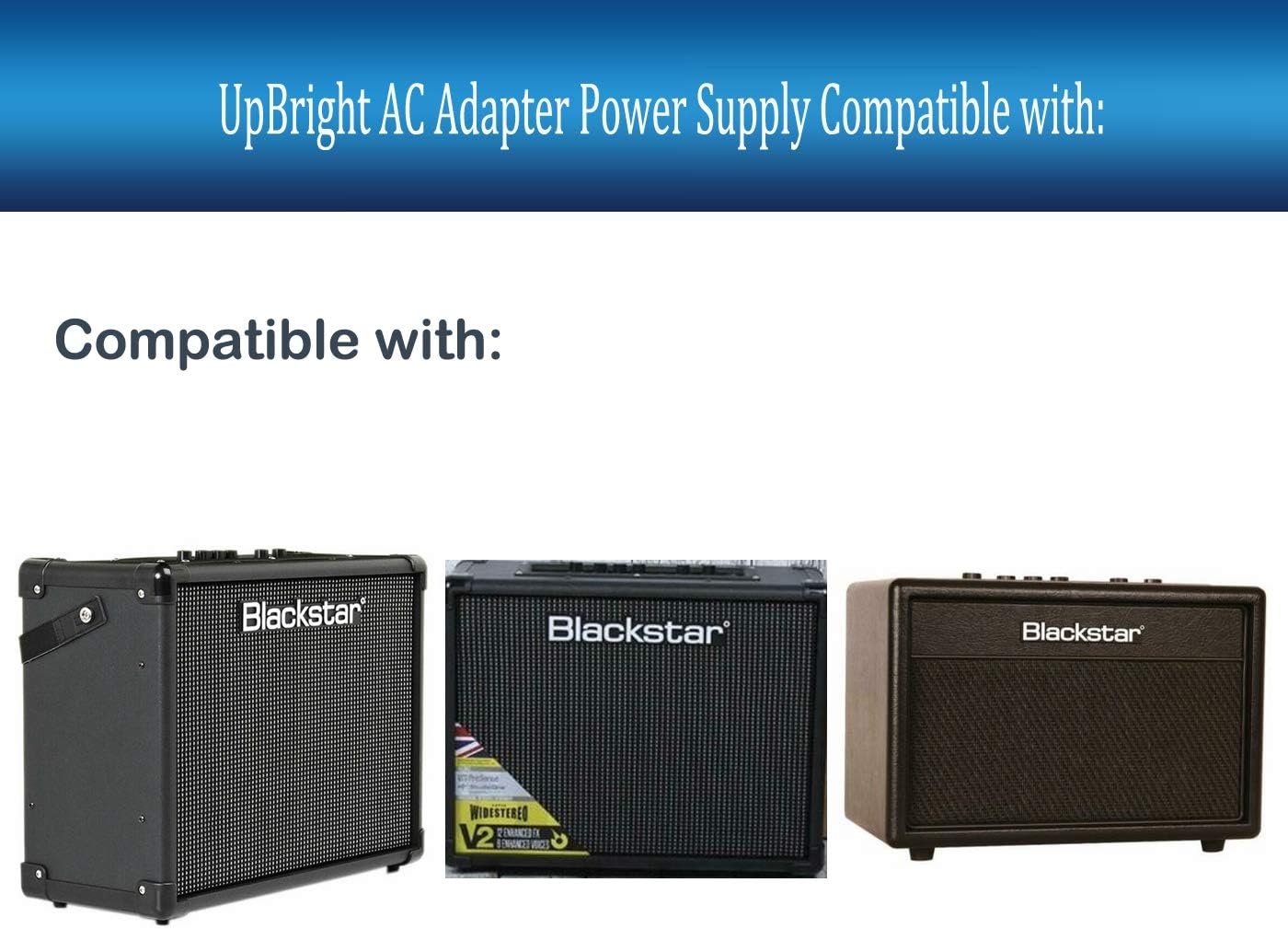 UpBright 16V AC/DC Adapter Compatible with Blackstar ID Core Stereo 40 Guitar Amp L156309