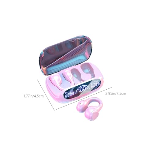 Wireless Ear Clip Bone Conduction Headphones Bluetooth 5.3 Waterproof Open Ear X25763