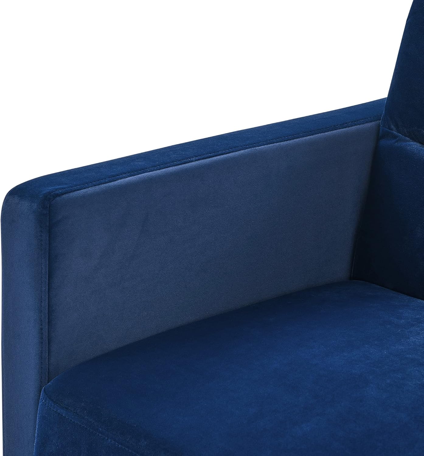 3-in-1 Convertible Sofa Bed with Adjustable Backrest, Blue 54.5" B650380