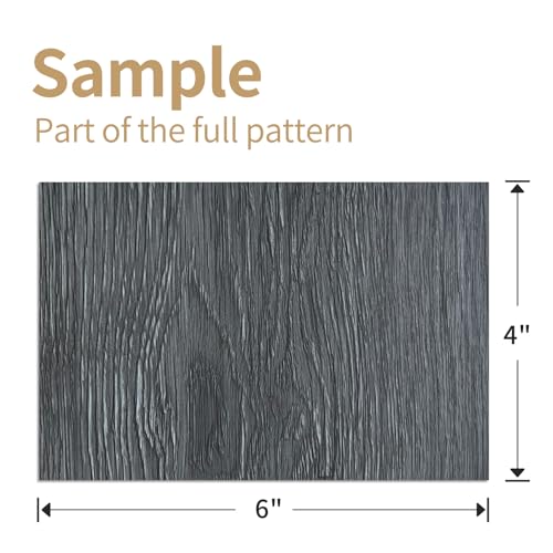 ATOPOSE Peel and Stick Vinyl Flooring 36pcs 6"×36" Wood Effect Waterproof D74600