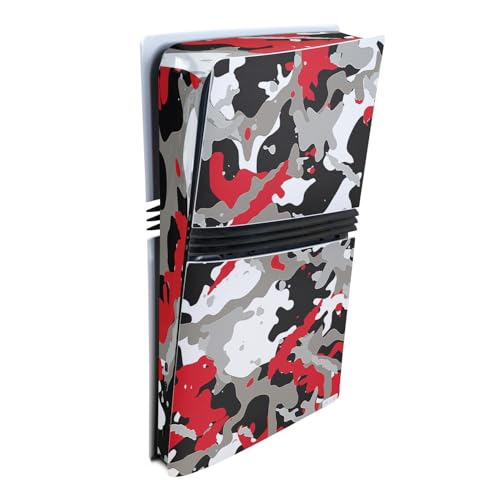 MightySkins Carbon Fiber Gaming Skin for PS5 Digital Edition Disc Drive - Black Camo S1804