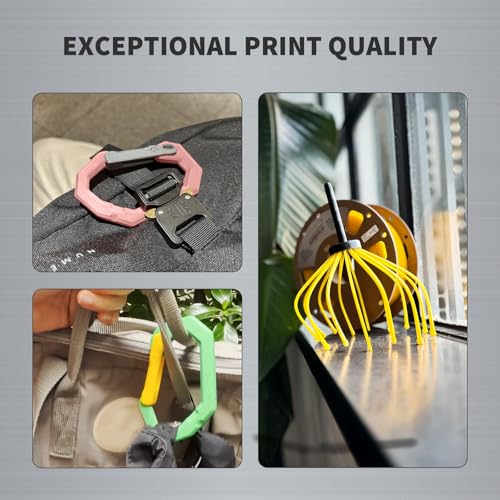 OVERTURE PLA Plus Filament 1.75mm 1kg Black S915984