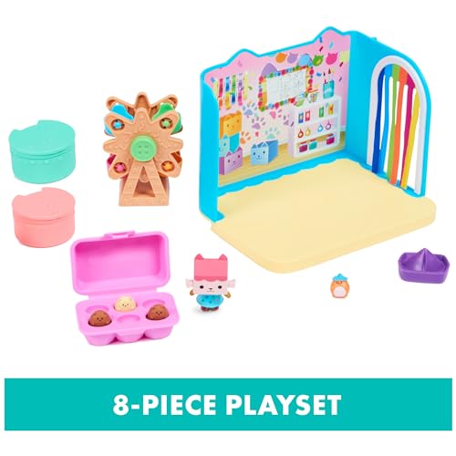 Gabby’s Dollhouse Purrfect Dollhouse with 15 Pieces, Kids Toys for Ages 3 and up Y434538