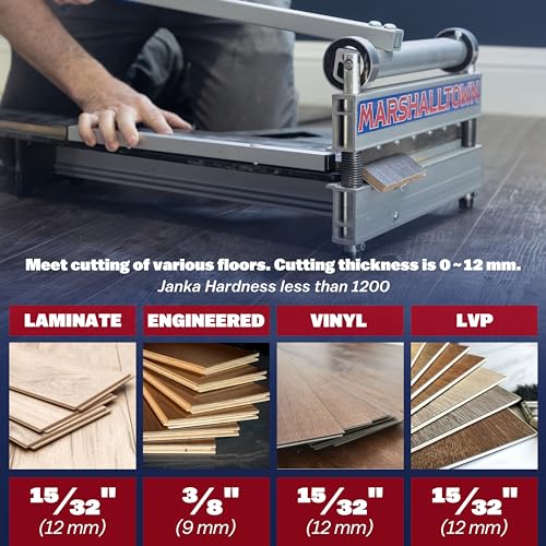 MARSHALLTOWN Ultra-Lite Flooring Cutter 13" with Honing Stone D8372