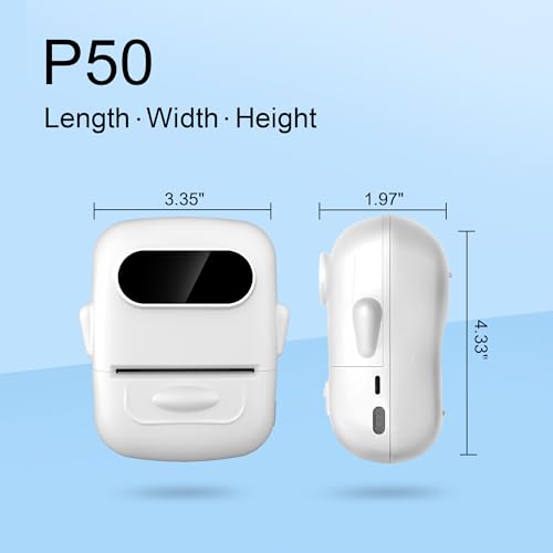 2 inch Bluetooth Label Maker with Tape, Thermal Barcode Printer I1893