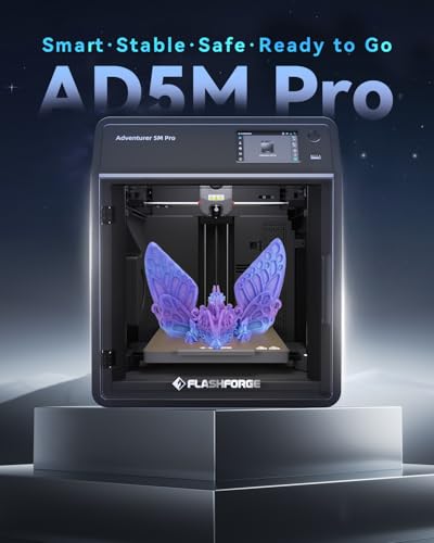 FLASHFORGE AD5M 3D Printer, CoreXY High-Speed, Auto Leveling C883