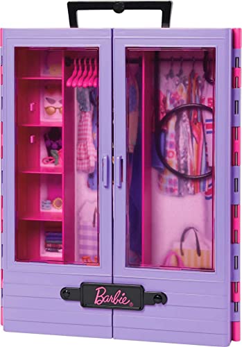 Barbie Doll & Playset, Fashionistas Ultimate Closet with Clothes & Accessories B7825