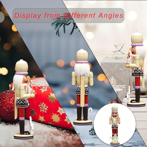 Gingerbread Nutcracker Figure 14 Inch Christmas Wooden Decor K36734
