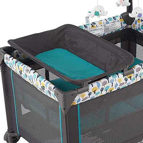Portable Baby Playpen with Detachable Bassinet and Changing Table V6174