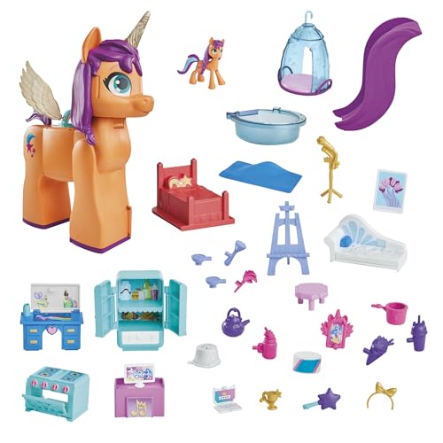 My Little Pony Sunny's Playset Reveal 25-Inch Transforming Doll Toy X635333