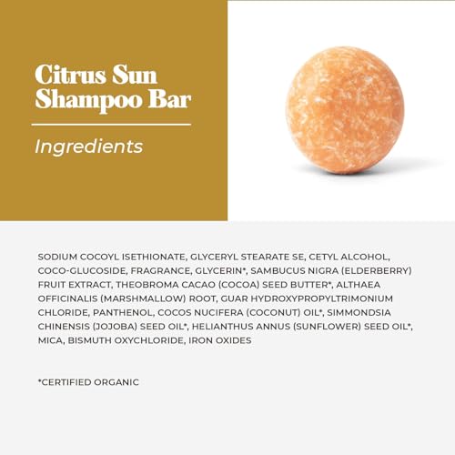 The Earthling Co. Shampoo Bar for Hair Growth & Volume, Vegan, 3 oz X244