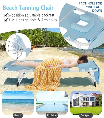 ABORON Oversized Folding Camping Cot for Adults, Double Layer 1200D, with Mat & Carrying Bag S2407