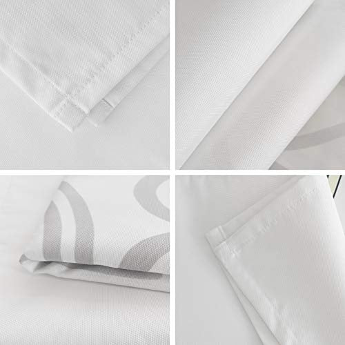 Marble Turquoise Teal Aqua Cotton Linen Table Runner 90 Inches O536843