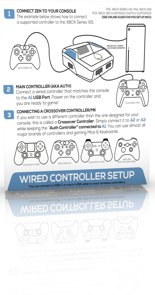 Cronus Zen Controller Emulator for Xbox, PlayStation, Nintendo and PC X5244