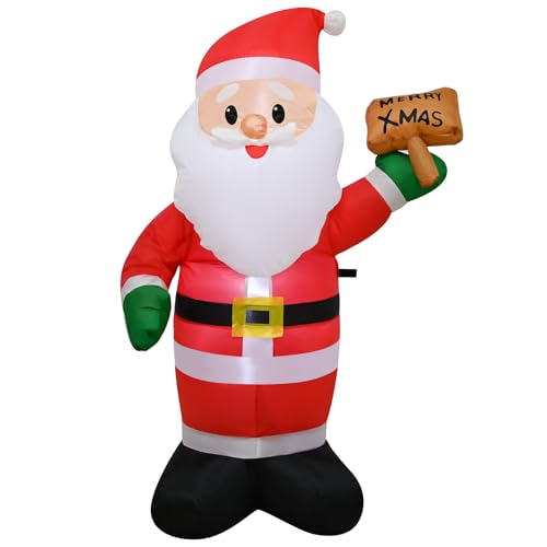 4 FT Christmas Snowman Inflatable with LED Lights Indoor Outdoor Decor E952
