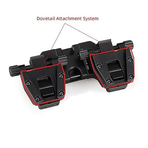PVS-14 Light Weight Dual Tube Mounting System Night Vision Adapter Black J6987