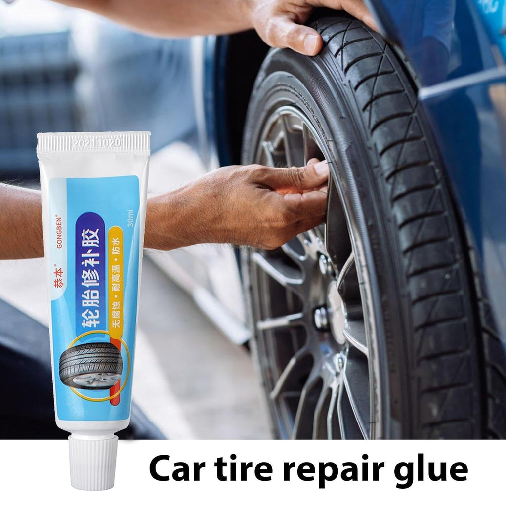 Waterproof Tire Repair Glue Rubber Adhesive 30ML X586405