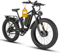 Electric Bike for Adults, Nexusrider Trailblazer 2000W 48V 22.4AH 35MPH AWD E Bike, 26"*4 Fat Tire, 7 Speed Gear, Dual Shock Absorber, Hydraulic Brake, Switchable Single & Dual Drives