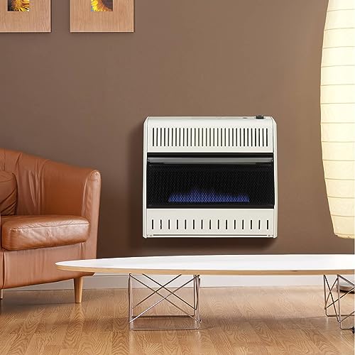 ProCom ML300HBA-B Ventless Liquid Propane Blue Flame Heater with Base Feet K420