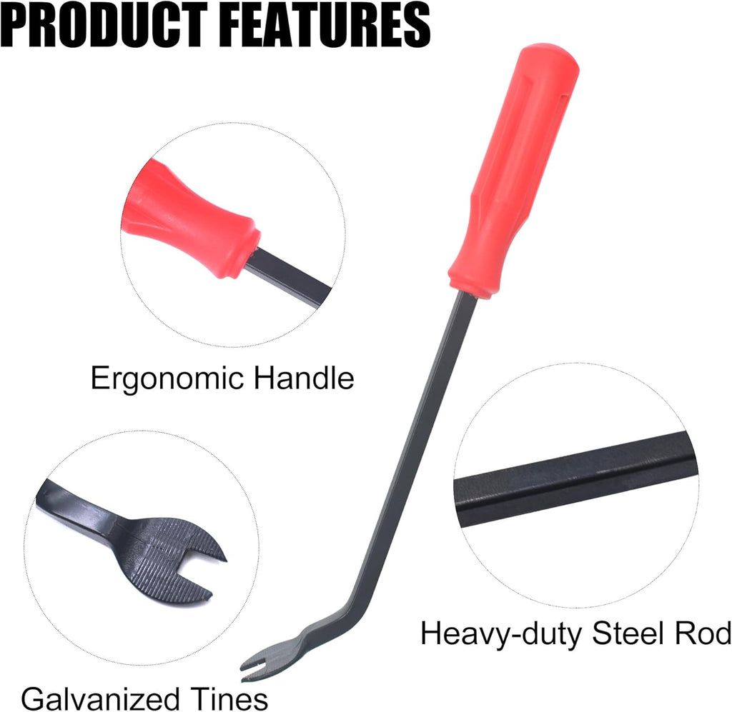 Heavy Duty Upholstery Staple Remover Tool for Furniture, Canvas & Wood U852059