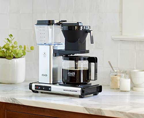 Technivorm Moccamaster 53941 KBGV Select 10-Cup Coffee Maker, Polished Silver G3553