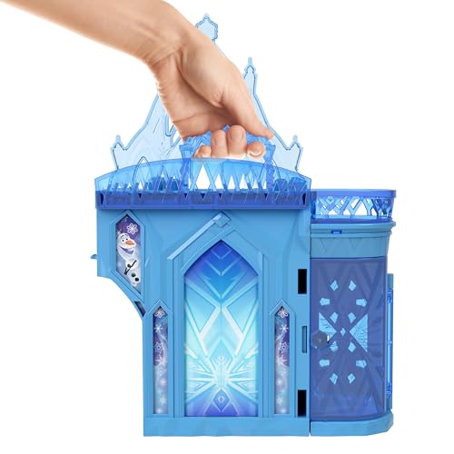 Mattel Disney Princess Storytime Stackers Elsa Ice Palace Dollhouse with Doll & 8 Pieces S8121