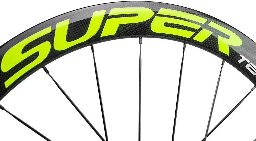 Superteam 50/23mm Carbon Wheelset 700c Clincher Fixed Gear Bike C2937