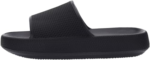 BRONAX Pillow Slippers for Women and Men, Cushioned Thick Sole B486351